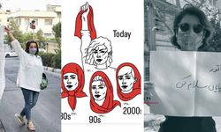 İranlı kadınlar tesettürlerini atarak sokaklara çıktı