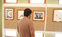 Aydın Doğan Vakfı karikatür sergisi Burhaniye'de ziyarete açıldı