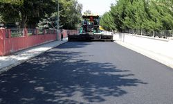 Çerkezköy Belediyesi'nden sıcak asfalt çalışmaları