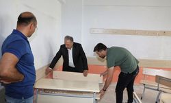 Kayseri Talas'ta okullara çevre düzenlemesi