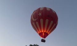 Kayseri'de balonlar havalandı