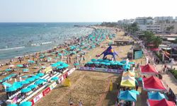 Kızkalesi'nde düzenlenen "Pro Beach Tour Plaj Voleybolu Mersin Etabı" sona erdi