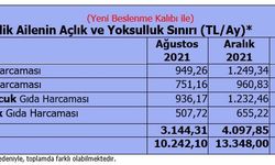 TÜRK-İŞ: Asgari ücret ile açlık sınırı arasındaki makas 1.390 lira oldu