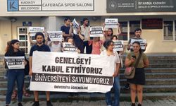 Öğrencilerden İçişleri Bakanlığı genelgesine tepki: Genelge Saray'ın, üniversiteler bizimdir!