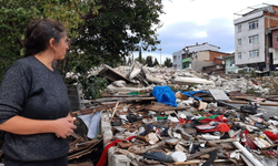 Evleri zorla yıkılan Hacıhüsrev sakinleri zor durumda