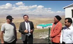 Erzurum 2. Organize Sanayi Bölgesi'nde çöken binalar vatandaşları tedirgin ediyor