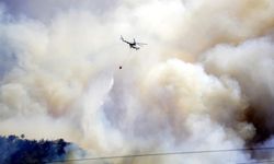 Mersin'de orman yangını: 30 ev tahliye edildi