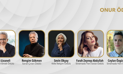 33. Ankara Film Festivali Onur Ödüllerinin sahipleri açıklandı