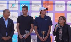 Gaziantep'te 'Cup Tenis' finalistleri kupalarına kavuştu