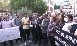 İzmir Emek ve Demokrasi Güçleri, 'Fincancı’nın gözaltına alınmasını protesto etti