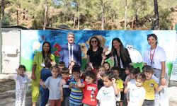 Marmaris'te Belediye'nin hayvan barınağı çocuklarla doldu taştı