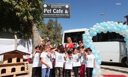 Merkezefendi’de 4 Ekim Dünya Hayvanları Koruma Günü Pet Kafe’de kutlandı