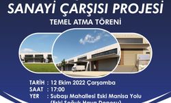 Turgutlu Belediyesi'nin en büyük yatırımı Sanayi Çarşısı Projesinin temeli atılıyor