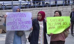 Ücretli öğretmenler Ankara'da eylem yaptı: Hiçbir kadrolu öğretmen köy okullarına gitmek istemiyor