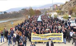 Dersim'de Çevre Mitingi: Barajlar ve maden projeleri Dersim’i talan etme projeleridir