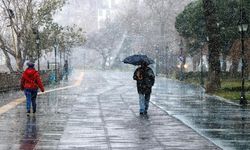 Doğu Anadolu'ya karla karışık yağmur uyarısı
