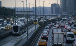 İstanbul trafiğinde yoğunluk yüzde 70'e ulaştı