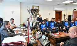 ASKİ Spor’dan Kulüp Başkanı Arslan’a ziyaret