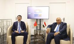 Bakan Murat Kurum, Mısır Dışişleri Bakanı Semih Shoukri ile görüştü