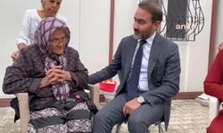 CHP Elazığ İl Başkanı Duran, 3 yıldır konteynerde yaşayan 84 yaşındaki Nebahat Şen'i ziyaret etti