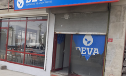 DEVA Partisi Lice İlçe Başkanlığı binasına molotoflu saldırı