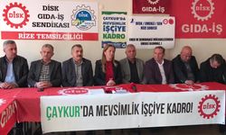 DİSK Başkanı Çerkezoğlu: ÇAYKUR işçilerine kadro verilmeli