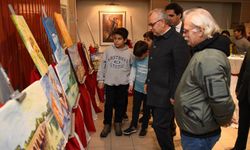 Edirne Keşan'da Nazmi Metin’in resim sergisi açıldı
