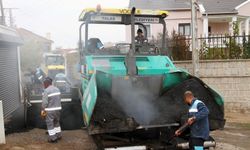 Kayseri Talas'ta asfalt çalışmaları sürüyor