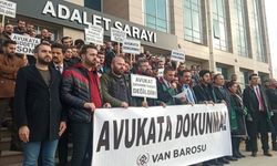 Van Barosu 3 avukata yapılan fiziki saldırıyı kınadı