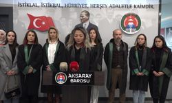 Aksaray Barosu’ndan Melike Arıbaş cinayetine ilişkin açıklama
