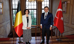 Belçika Dışişleri Bakanı Hadja Lahbib, Ekrem İmamoğlu ile görüştü