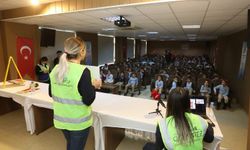Gaziantep'te ilkokul öğrencilerine 'güvenlik' eğitimi