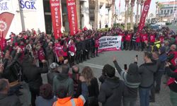 İzmir'de işçilerden hükümete tepki: Belediyelerdeki ipoteği kaldır, işçi evine ekmek götürsün