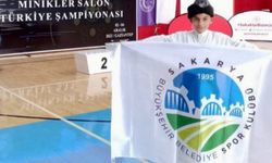 Sakarya'nın minik sporcusu Türkiye 3'üncüsü oldu
