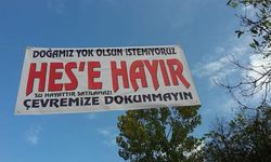 Trabzon’un Hayrat ilçesinde HES'e geçit yok!