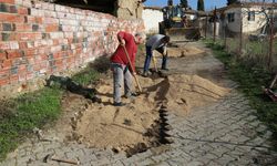 Çetin Akın, Turgutlu'da yağıştan etkilenen bölgelerdeki çalışmaları inceledi