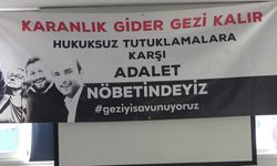 Gezi tutukluları içi adalet nöbetinin 9. ayında Tezcan Karakuş Candan: Gezi kazanacak, arkadaşlarımız serbest kalacak
