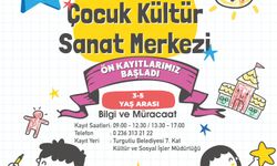 Turgutlu Belediyesi'nin Çocuk Kültür Sanat Merkezi'nin ön kayıtları sürüyor