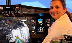 Nepalli pilot eşi ile aynı kaderi paylaştı