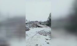 Malatya Ören kasabasında evler yıkıldı