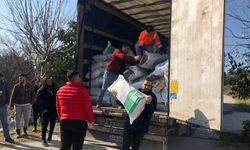 Artvin Belediyesi’nin yardım TIR’ları deprem bölgesinde