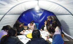 Beylikdüzü Belediyesi, çadır kentte yaşayan çocuklara psikososyal destek veriyor 