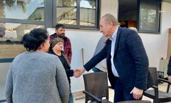 Didim Belediye Başkanı Atabay, kente gelen depremzedeleri ziyaret etti