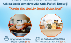 İzmit Belediyesi, depremzedeler için askıda sıcak yemek ve gıda paketi kampanyası başlattı