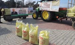 Tekirdağ Büyükşehir Belediyesi ‘Mera Islah Projesi’ kapsamında 77 ton gübre dağıttı