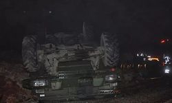 Şırnak’ta askeri araç devrildi: 8 asker yaralı