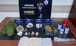 Adana'da uyuşturucu operasyonlarında yakalanan 125 zanlı tutuklandı