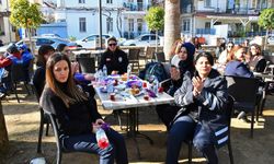 Fethiye Belediyesi’nin kadın personeli kahvaltıda bir araya geldi 