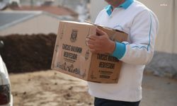 Tarsus Belediyesi’nin deprem bölgesindeki seferberliği sürüyor