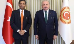 Hindistan Büyükelçisi Paul'dan TBMM Başkanı Şentop'a ziyaret